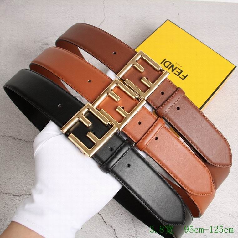 Fendi Belt 38mmX95-125cm 7D120